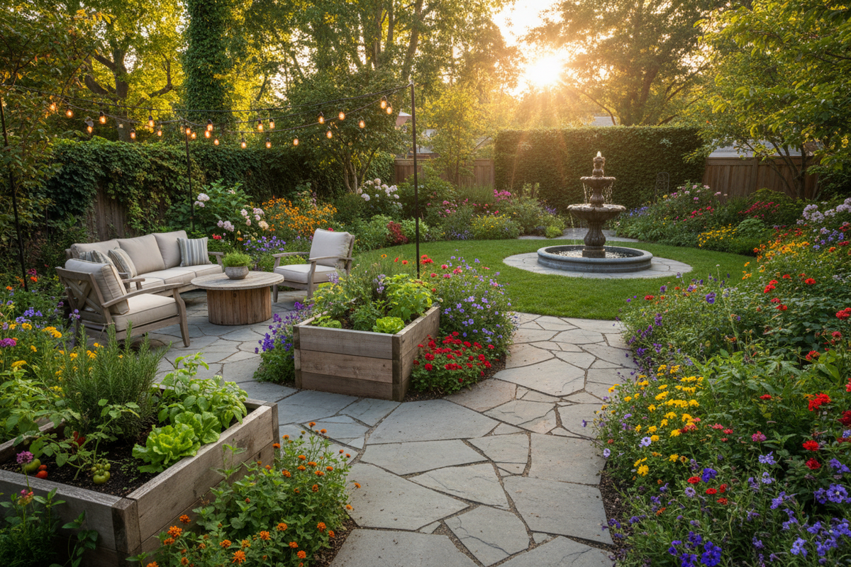 15 Easy Backyard & Garden Ideas to Transform Your Outdoor Space