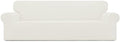 Easy-Going Stretch 4 Seater Oversized Sofa Couch Cover Cream