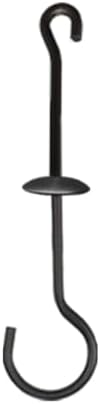 Garbuildman Squirrel Baffle Accessory for Bird Feeder Pole, Pole Hanging S Hook for Bird House Guard, 1 Pack (Baffle Not Included)