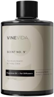 VINEVIDA [16 Fl Oz] Birthday Cake Fragrance Oil for Cold Air Diffusers, Essential Oils for Diffuser Oil Refill & Air Freshener Room Spray