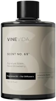 VINEVIDA [16 Fl Oz] Sweet Strawberry Fragrance Oil for Cold Air Diffusers, Essential Oils for Diffuser Oil Refill & Air Freshener Room Spray