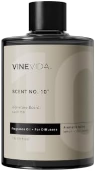 VINEVIDA Lush Ice Fragrance Oil for Cold Air Diffusers - 16 Fl Oz - Essential Oils for Diffuser Oil Refill & Air Freshener Room Spray