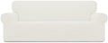 Easy-Going Stretch Oversized Sofa Couch Slipcover Washable Cream