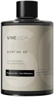 VINEVIDA [16 Fl Oz] Peppermint Swirl Fragrance Oil for Cold Air Diffusers, Essential Oils for Diffuser Oil Refill & Air Freshener Room Spray