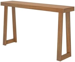 Plank+Beam Classic Console Table, 56 Inch, Pecan