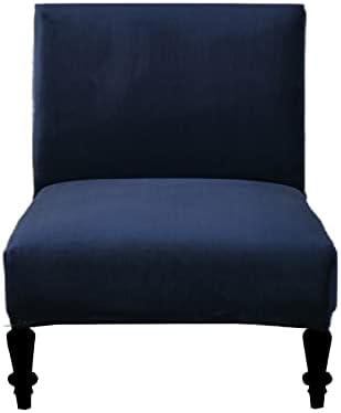 Eco-Ancheng Armless Chair Slipcover - Removable, Washable, Printed Accent Chairs for Living & Dining Room