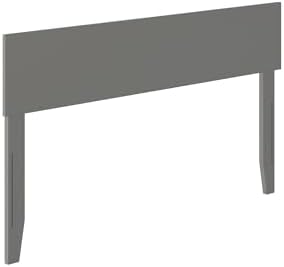 AFI, Orlando Full Adjustable Modern Solid Wood Panel Headboard, Grey