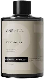 VINEVIDA [16 Fl Oz] Cinnamon Roll Fragrance Oil for Cold Air Diffusers, Essential Oils for Diffuser Oil Refill & Air Freshener Room Spray
