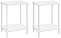HOOBRO End Tables Set of 2, Small Side Tables, Nightstands for Small Spaces
