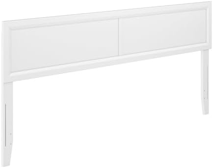AFI, Sophia Adjustable Modern King Wood Headboard, White