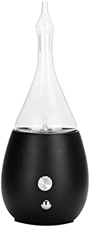 Lychee Essential Oil Diffuser Humidifiers, 7 Colors Light Setting, Quiet Diffuser, Small Aromatherapy Diffuser with Wood Grain Base for Home Bedroom Office Yoga Nice Gift