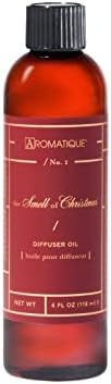Aromatique SMELL OF CHRISTMAS Reed and Ceramic Diffuser Oil Refills - 4oz