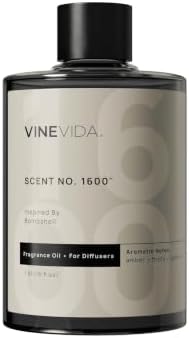 VINEVIDA [16 Fl Oz] Scent NO. 1600 Fragrance Oil for Cold Air Diffusers, Aromatic Notes of Amber Fruity Jasmine, Essential Oils for Diffuser Oil Refill & Air Freshener Room Spray