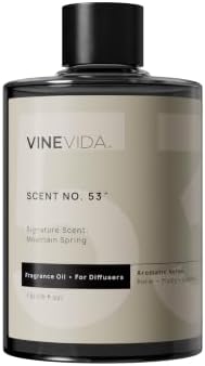 VINEVIDA [16 Fl Oz] Mountain Spring Fragrance Oil for Cold Air Diffusers, Essential Oils for Diffuser Oil Refill & Air Freshener Room Spray