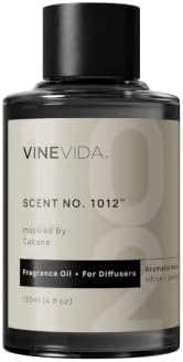 VINEVIDA [4 Fl Oz] Hotel Diffuser Oil | Scent No.1012 | Waterless Cold Air Scent Refill | Diffuser Essential Oils - Home Luxury Scents