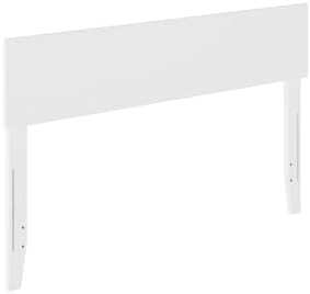 AFI, Orlando Full Adjustable Modern Solid Wood Panel Headboard, White