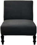 Eco-Ancheng Armless Chair Slipcover Removable Armless Accent Chairs Covers Washable Armless Slipper Chair Slipcover Printed Armless Chair Furniture Protector Covers for Living Dining Room Hotel