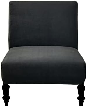 Eco-Ancheng Armless Chair Slipcover Removable Armless Accent Chairs Covers Washable Armless Slipper Chair Slipcover Printed Armless Chair Furniture Protector Covers for Living Dining Room Hotel