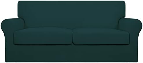Easy-Going Stretch Oversized Loveseat Couch Cover for 2 Cushion Washable