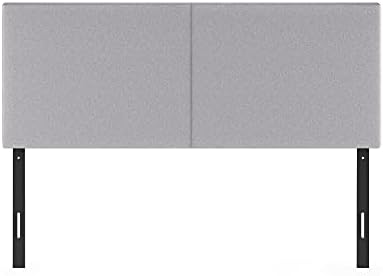 Furinno Roanne Plain Upholstered Headboard Full Size, Glacier
