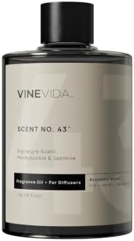 VINEVIDA [16 Fl Oz] Honeysuckle & Jasmine Fragrance Oil for Cold Air Diffusers, Essential Oils for Diffuser Oil Refill & Air Freshener Room Spray