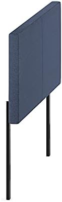 Furinno Roanne Upholstered Headboard, Denim, Queen