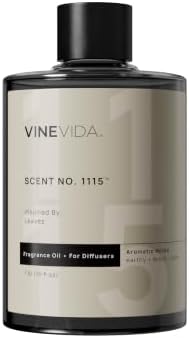 VINEVIDA [16 Fl Oz] Scent NO. 1115 Fragrance Oil for Cold Air Diffusers, Aromatic Notes of Earthy Musk Pine Lemon, Essential Oils for Diffuser Oil Refill & Air Freshener Room Spray