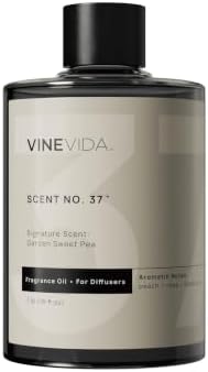VINEVIDA [16 Fl Oz] Garden Sweet Pea Fragrance Oil for Cold Air Diffusers, Essential Oils for Diffuser Oil Refill & Air Freshener Room Spray