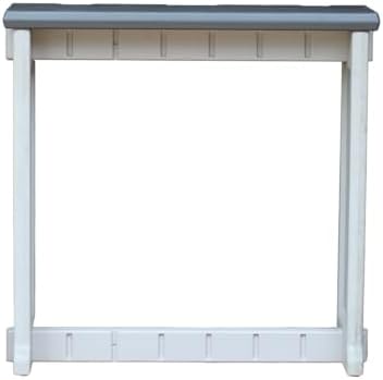 Single Bar Deep Grey Top & Warm Grey Base Ideal for Patio Hot Tub Area Backyard Durable WeatherResistant Design Easy Nohardware Assembly Proudly Made in USA