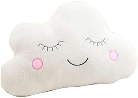 Star Pillow Moon Cloud freshroom Decoration Home Cushion Bed Pillow (Clouds 21.5 * 17.7inch/55 * 45cm, White)