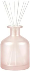 Empty Glass Reed Diffuser Bottles, Matte Pink Fragrance Container