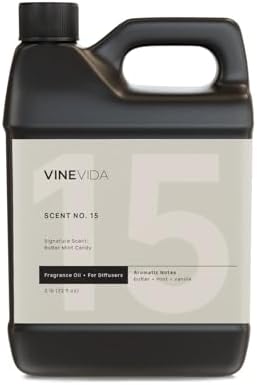 VINEVIDA [32 Fl Oz] Butter Mint Candy Fragrance Oil for Cold Air Diffusers, Essential Oils for Diffuser Oil Refill & Air Freshener Room Spray