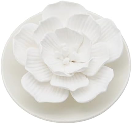 Handmade Peony Ceramic Essential Oil Mini Diffuser,Ceramic Pallet B