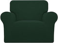 Easy-Going Stretch Oversized Chair Slipcover with Arm Washable Dark Green