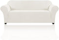 PrinceDeco Couch Covers for 3 Cushion Couch Sofa Pet Friendly Extra Large Couch Cover for Oversized Sofa Washable Furniture Protector Fitted Sofa Slipcovers Stay in Place(XL Sofa, Porcelain)