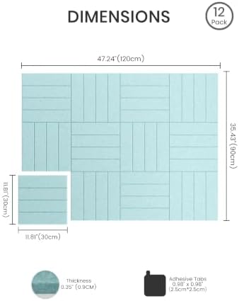Felt Bulletin Board & Cork Board Alternative 48" x 36"