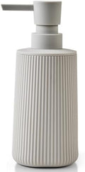 YAUKPH Small Soap Dispenser for Bathroom and Kitchen Matte Beige