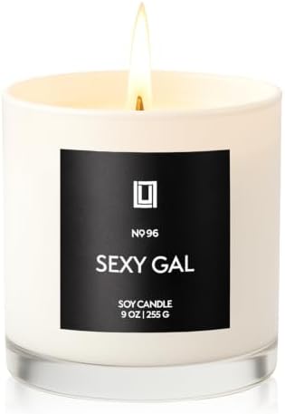 Lulu Candles | Sexy Gal | Luxury Scented Soy Jar Candle | Hand Poured in The USA | Highly Scented & Long Lasting (9 Oz.)