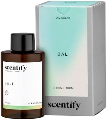 Scentify Bali Aroma Oil Refill for Diffusers, 100ml / 3.38 fl oz