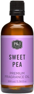 P&J Trading Fragrance Oil | Sweet Pea Oil 100ml - Candle Scents for Candle Making, Freshie Scents, Soap Making Supplies, Diffuser Oil Scents
