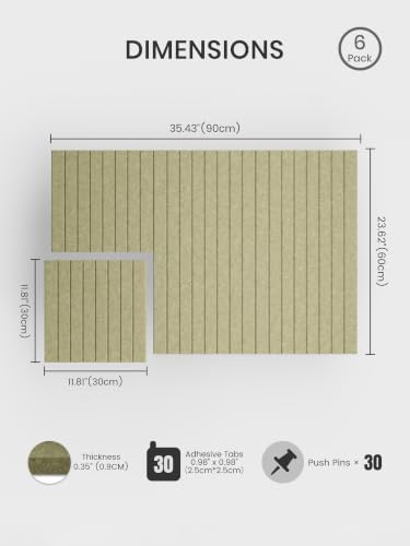 Felt Bulletin Board & Cork Board Alternative 36" x 24"