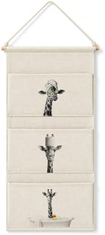 Giraffe Fish Extender Door Hanger,Cabin Door Hanging Pockets PJ005