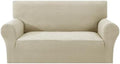 XINEAGE Loveseat Slipcover Pet Friendly, Stretch Couch Cover,Khaki