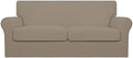 Easy-Going Stretch Oversized Loveseat Couch Cover for 2 Cushion Washable