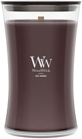 WoodWick Iris Woods Scented Candle, Crackling Wick, 21.5oz