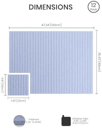 Felt Bulletin Board & Cork Board Alternative 48" x 36"