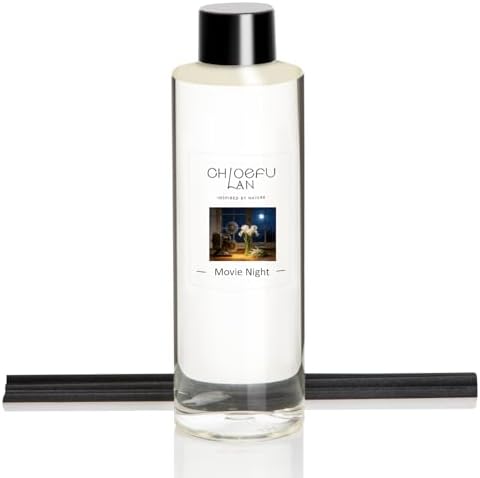 Chloefu LAN Movie Night Diffuser Oil Refill, Clean Fresh Scent, 6.76 fl oz