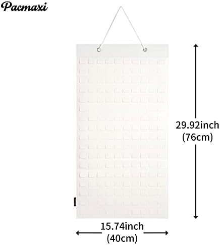 PACMAXI Hanging Brooch Pin Organizer, Display Pins Storage Case