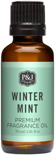 P&J Trading - Winter Mint Scented Oil 30ml - Fragrance Oil for Candle Making, Soap Making, Diffuser Oil