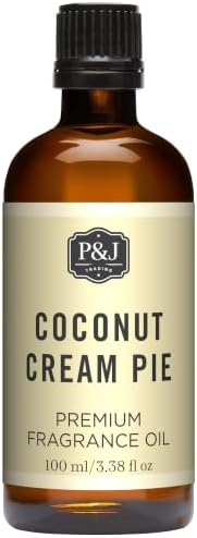 P&J Trading - Coconut Cream Pie Scented Oil 100ml - Fragrance Oil for Candle Making, Soap Making, Diffuser Oil